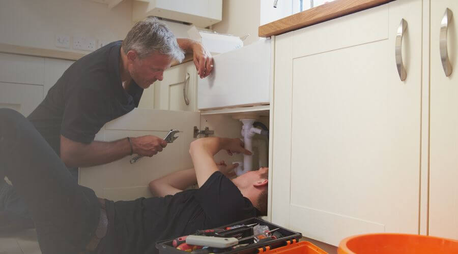 Professional burst pipe repair services in Woodland, WI